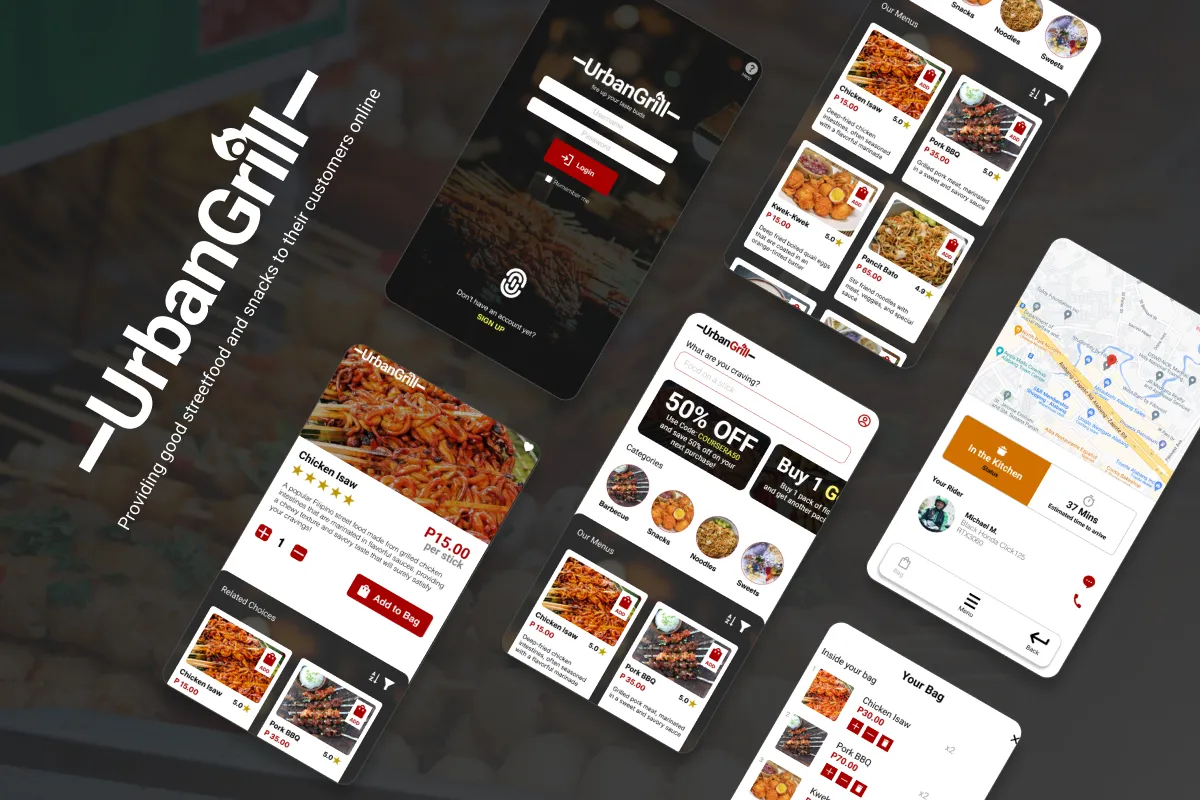 Urban Grill Delivery App Thumbnail